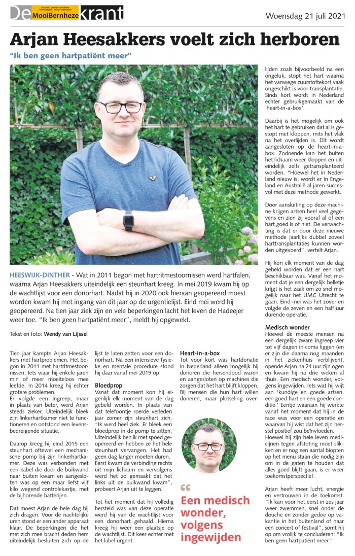 Arjan Heesakkers en DMBK 21-07-2021